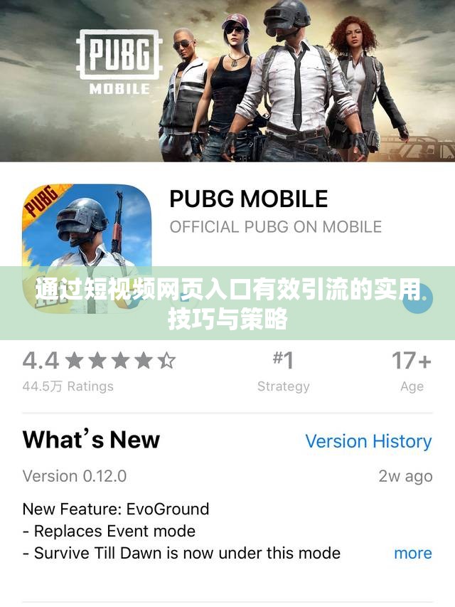 通过短视频网页入口有效引流的实用技巧与策略