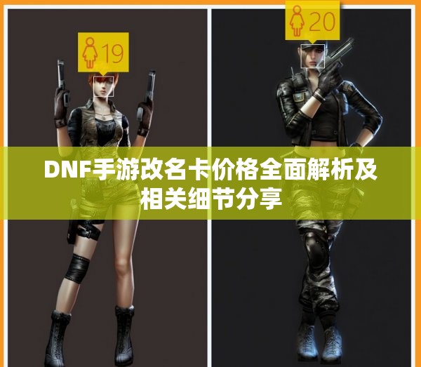 DNF手游改名卡价格全面解析及相关细节分享