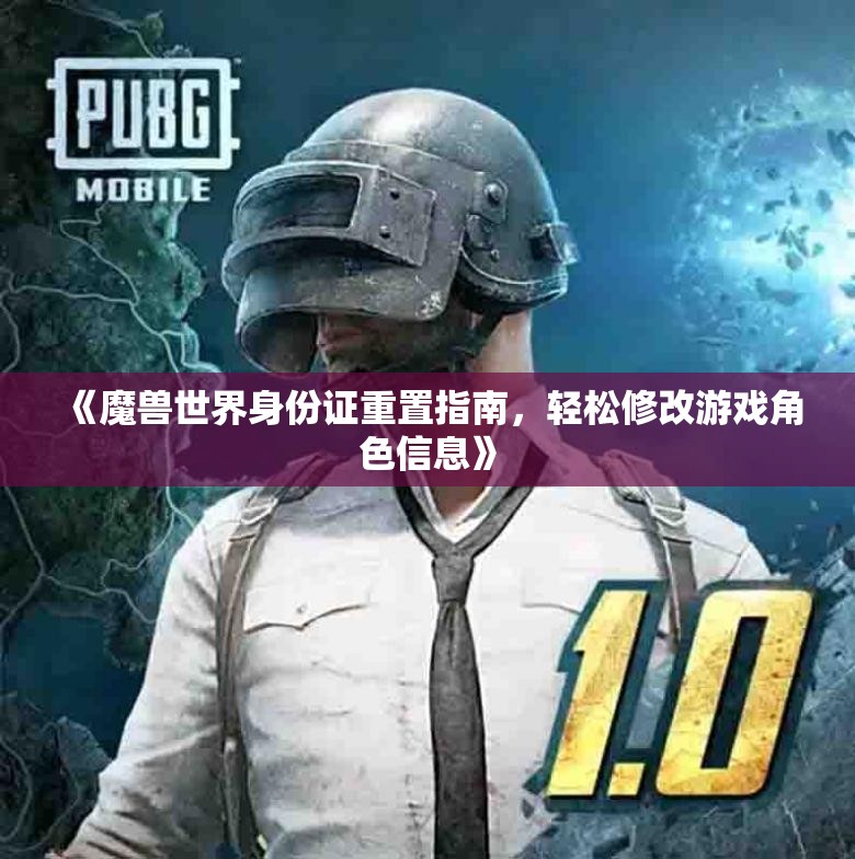 《魔兽世界身份证重置指南，轻松修改游戏角色信息》