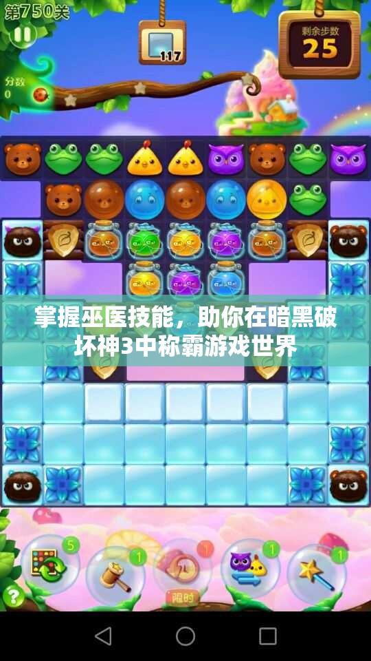 掌握巫医技能，助你在暗黑破坏神3中称霸游戏世界