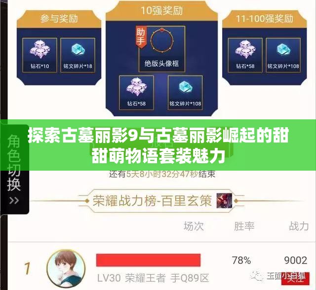 探索古墓丽影9与古墓丽影崛起的甜甜萌物语套装魅力