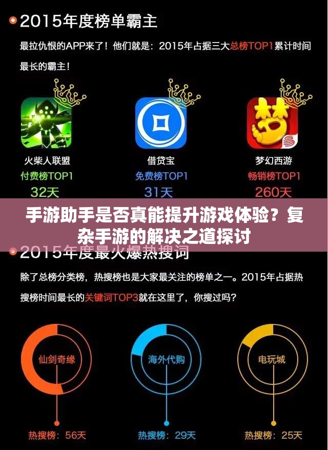 手游助手是否真能提升游戏体验？复杂手游的解决之道探讨