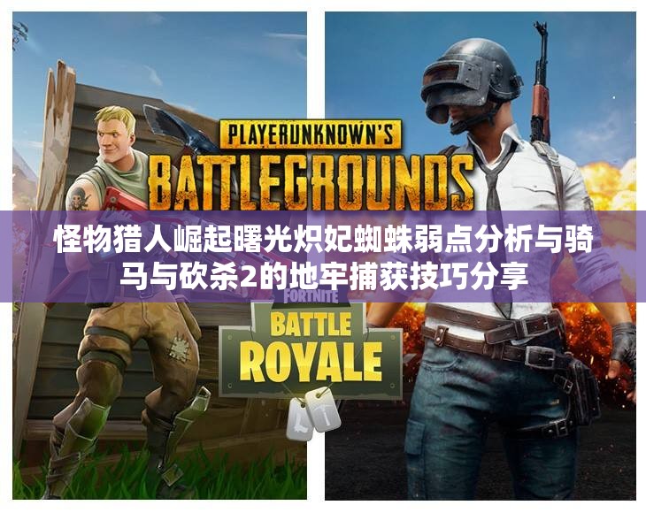 怪物猎人崛起曙光炽妃蜘蛛弱点分析与骑马与砍杀2的地牢捕获技巧分享