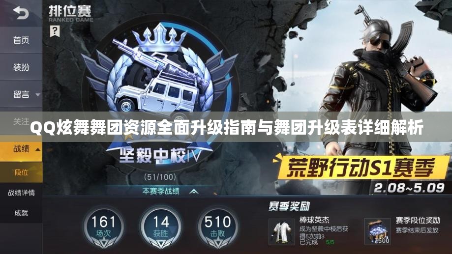 QQ炫舞舞团资源全面升级指南与舞团升级表详细解析