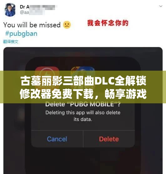古墓丽影三部曲DLC全解锁修改器免费下载，畅享游戏新体验！