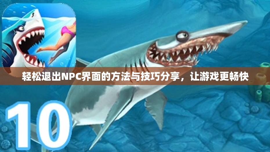 轻松退出NPC界面的方法与技巧分享，让游戏更畅快