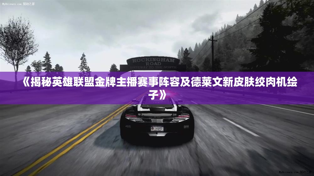 《揭秘英雄联盟金牌主播赛事阵容及德莱文新皮肤绞肉机绘子》